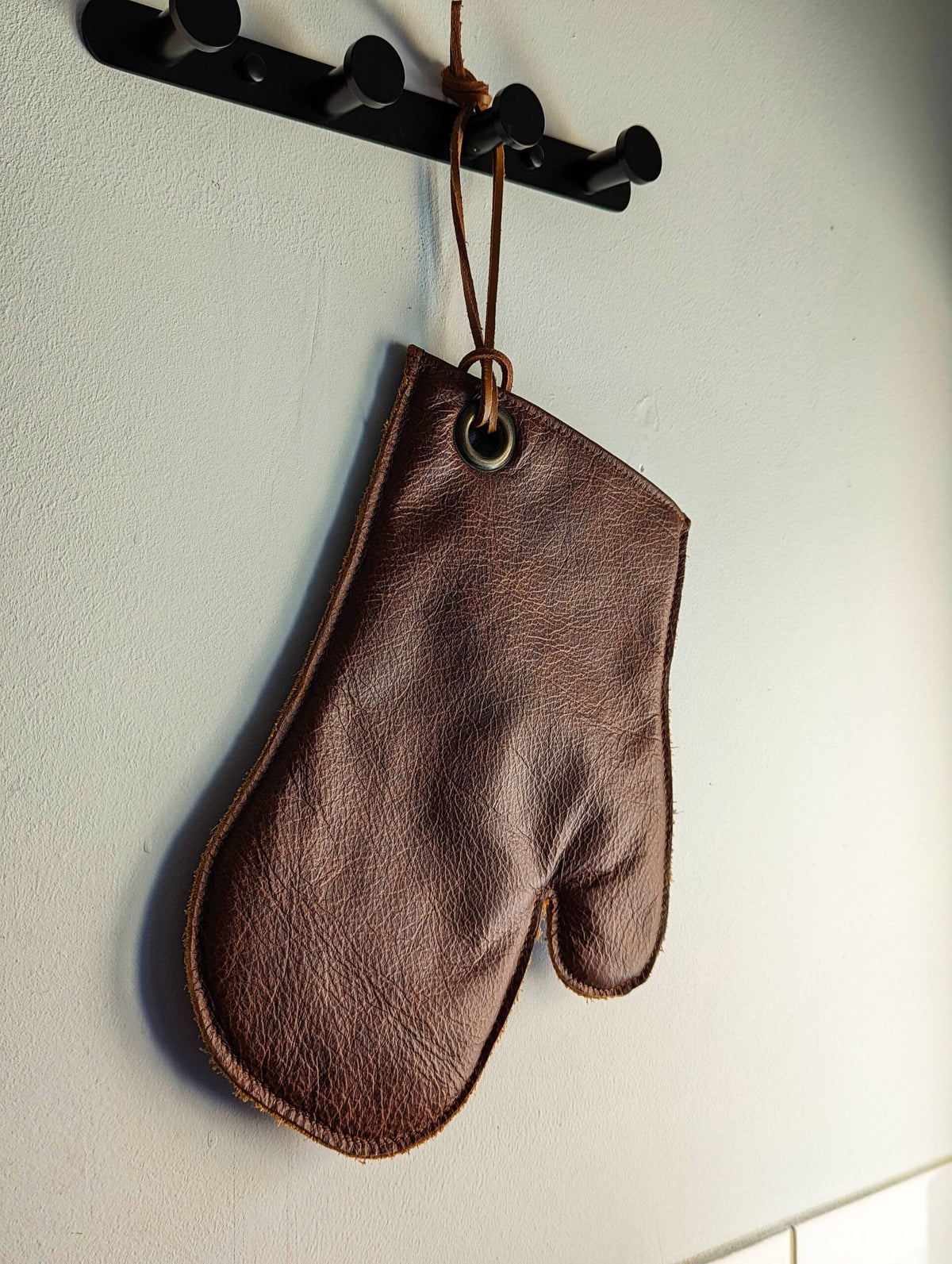 Deluxe Leather Oven Mittens - warriorgarden