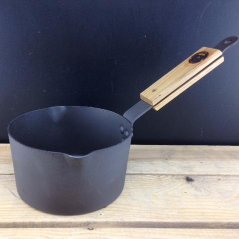 Spun Iron Milk & Saucepan Set - 4 Piece