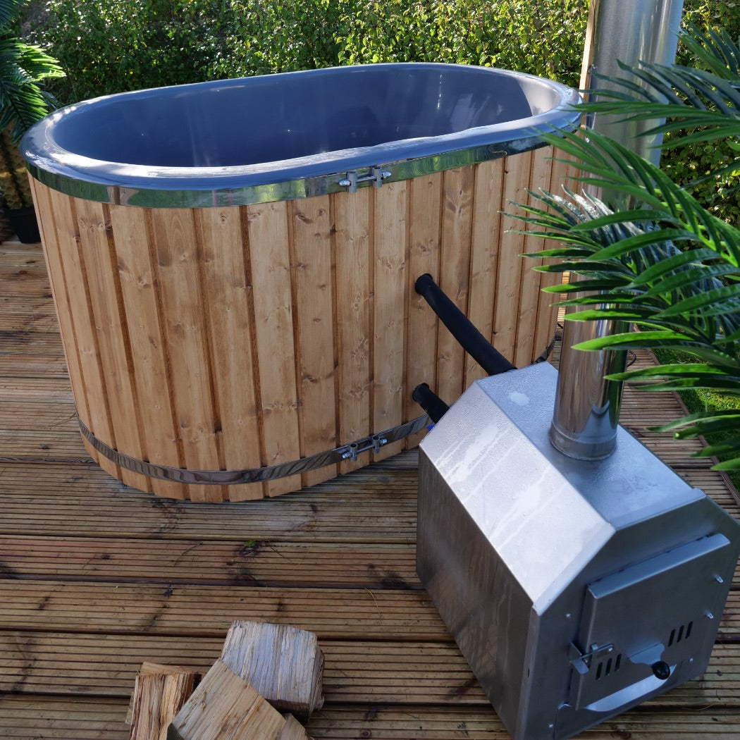 BHT's 2 person deluxe Ofuro with ext. burner - warriorgarden