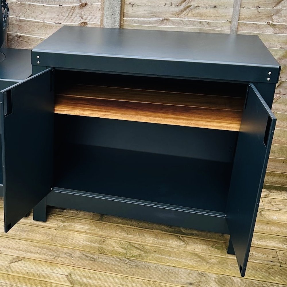 Cooking Station Cabinet with doors - warriorgarden