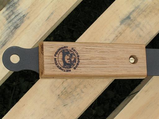 14" Spun Iron Frying Pan with Front Handle - warriorgarden