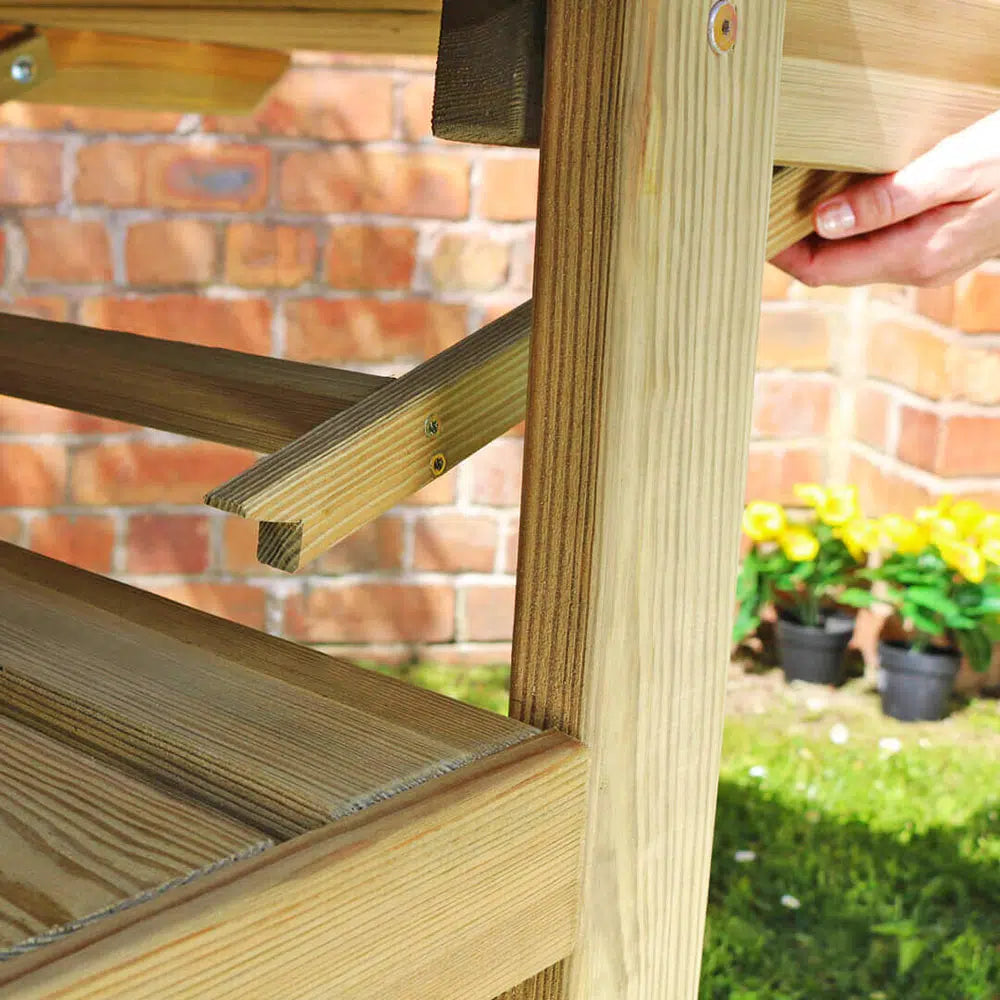 Igneus Wooden Pizza Oven Stand - warriorgarden