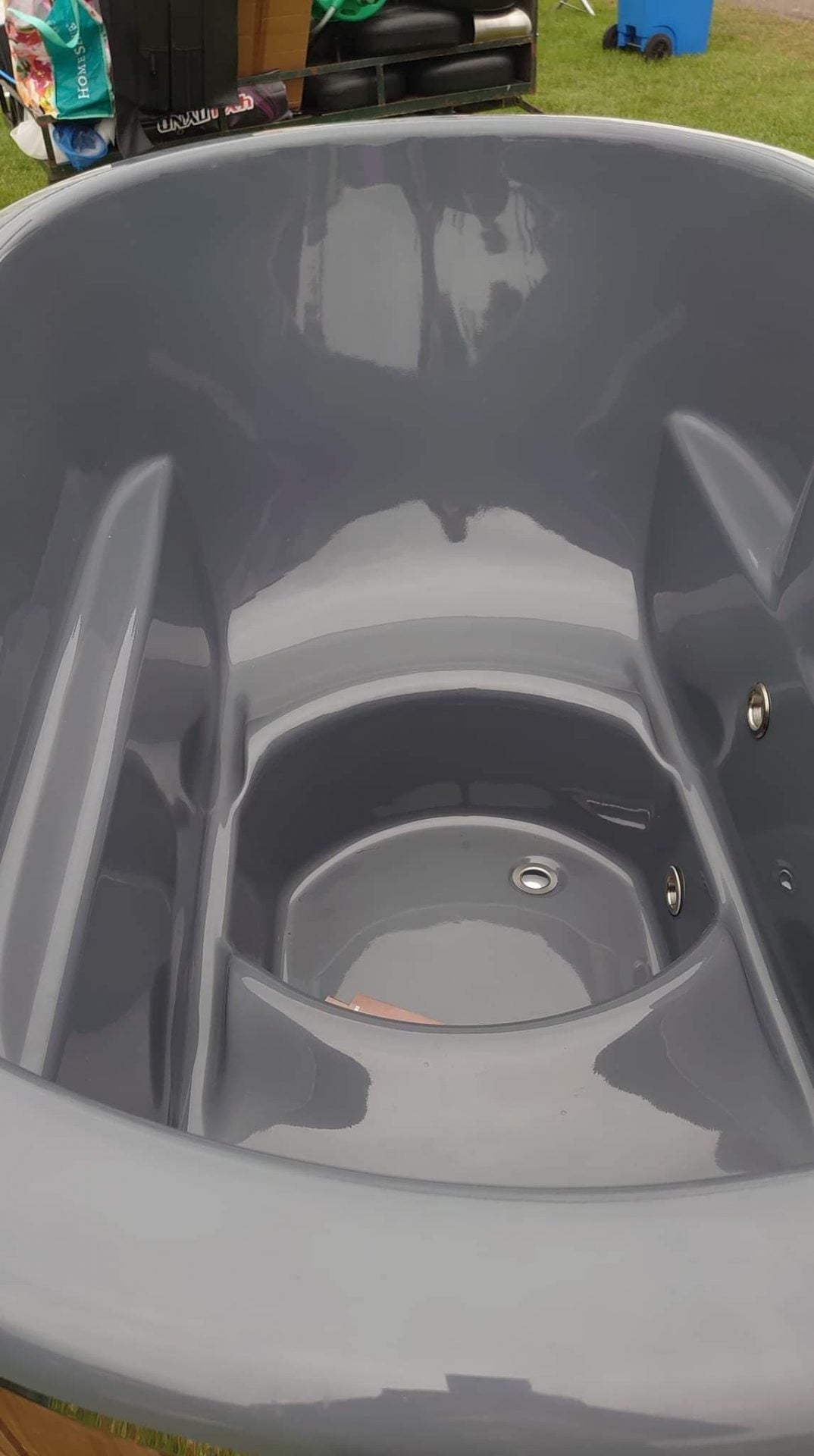 BHT's 2 person deluxe Ofuro with ext. burner - warriorgarden