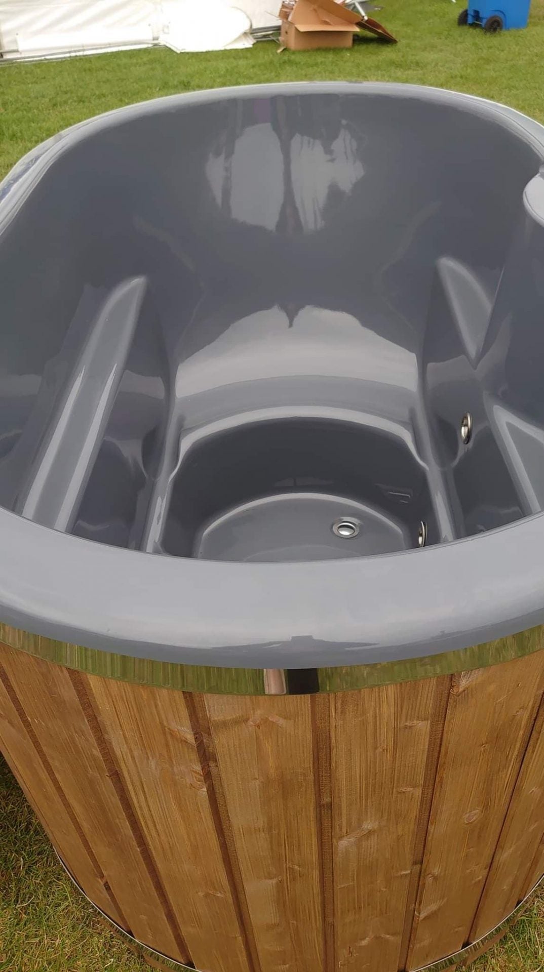 BHT's 2 person deluxe Ofuro with ext. burner - warriorgarden