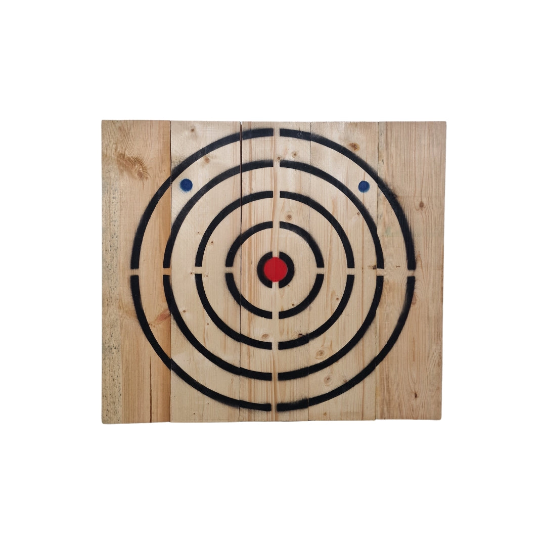 Single Bullseye Target Board - warriorgarden