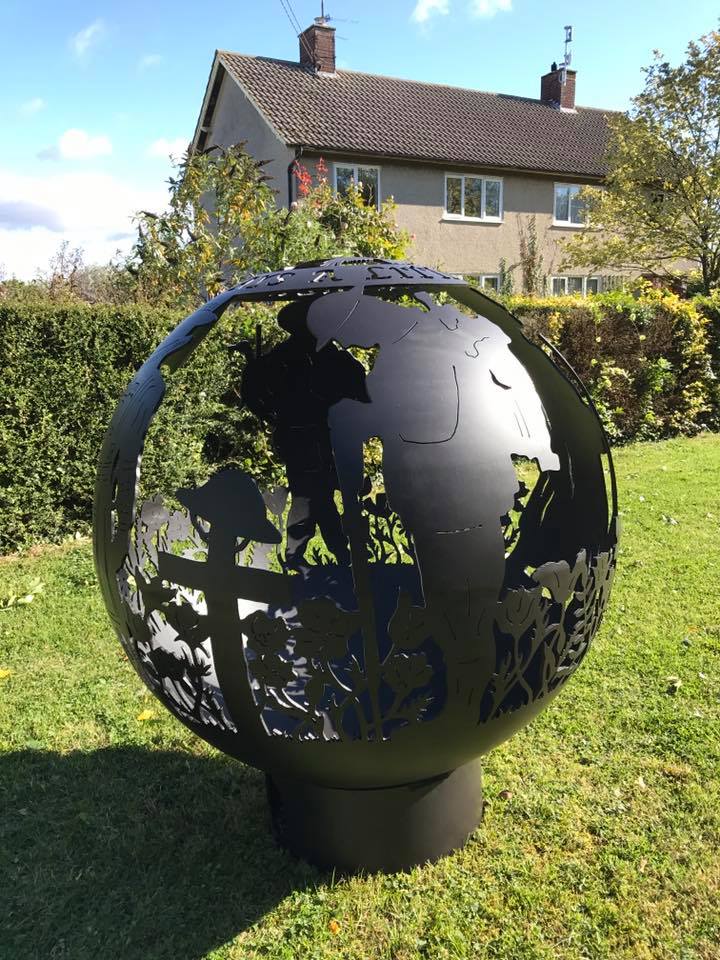 Fire Pit Spheres - warriorgarden