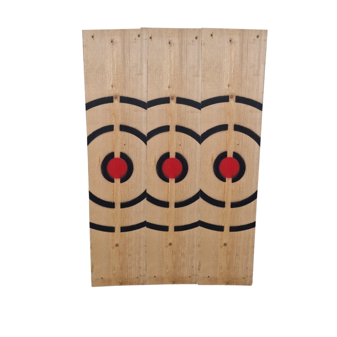 Treble Bullseye Target Board - warriorgarden