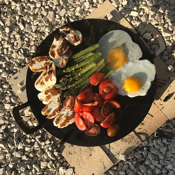 15″ Black Iron Chapa Griddle - warriorgarden