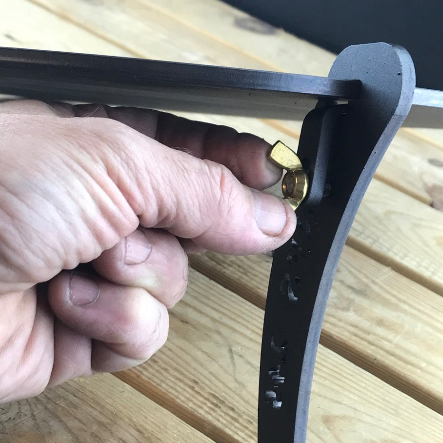 15″ Black Iron Barbecue Chapa